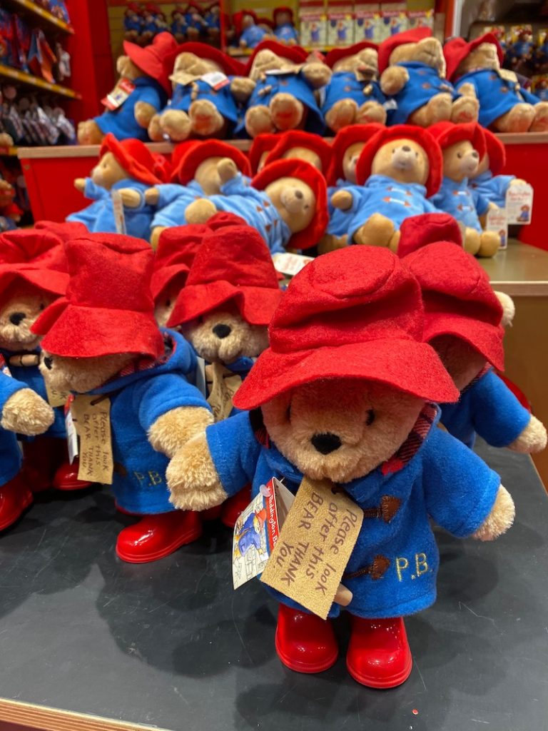 singing paddington bear toy