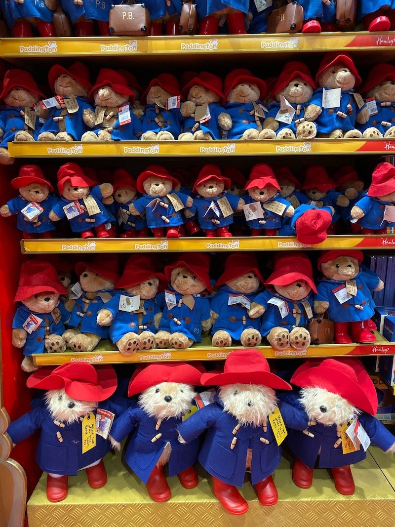 hamleys paddington bear dolls selection 