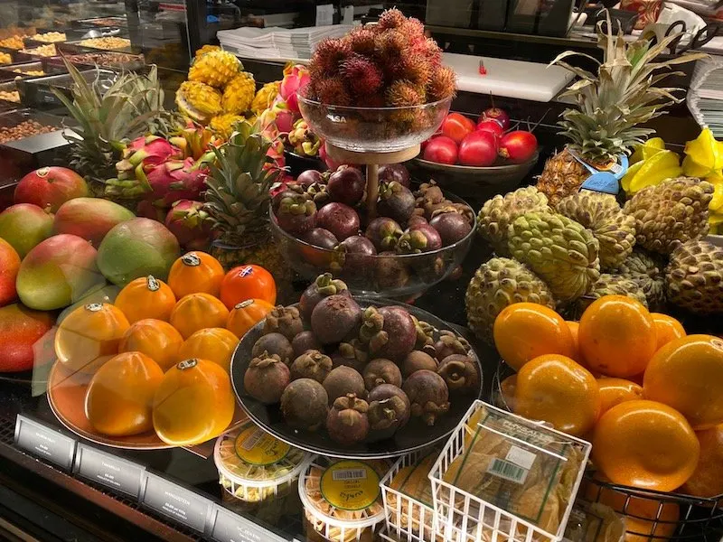 harrods food hall fruits