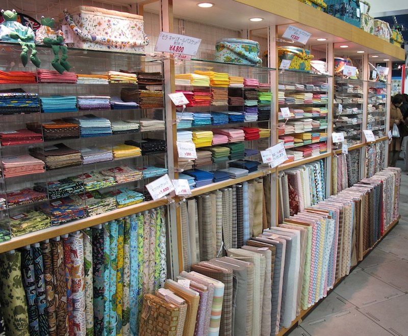 japanese fabric shop by molly stevens 