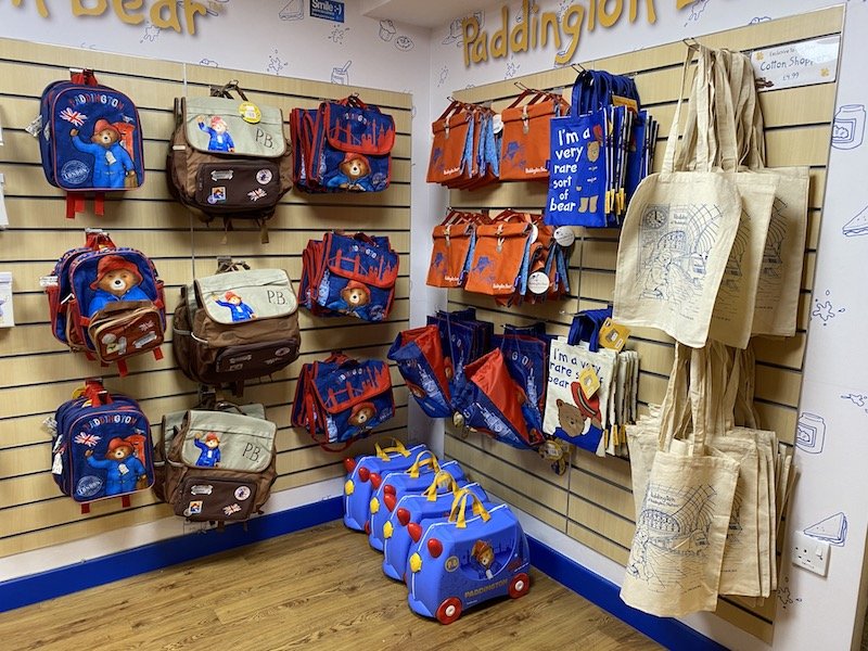 paddington bear shop in london bags and totes pic