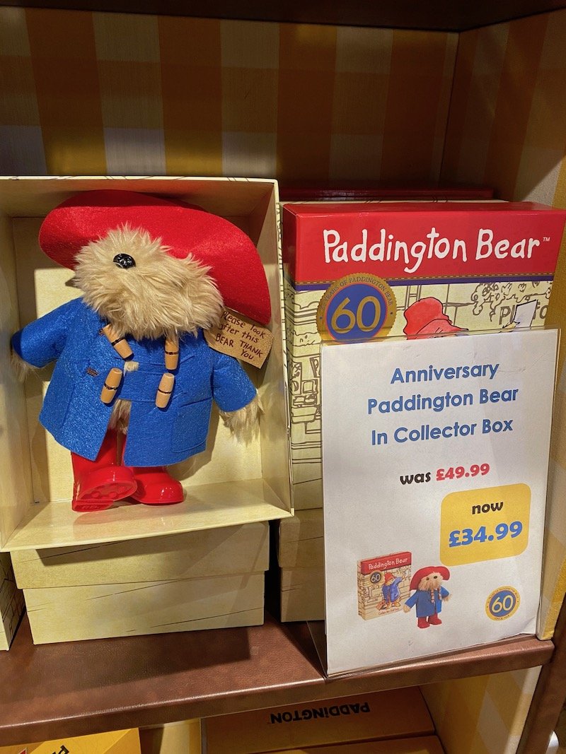 vintage paddington bear collectors edition pic