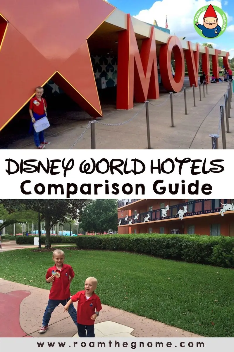 PIN disney world hotels comparison guide 800