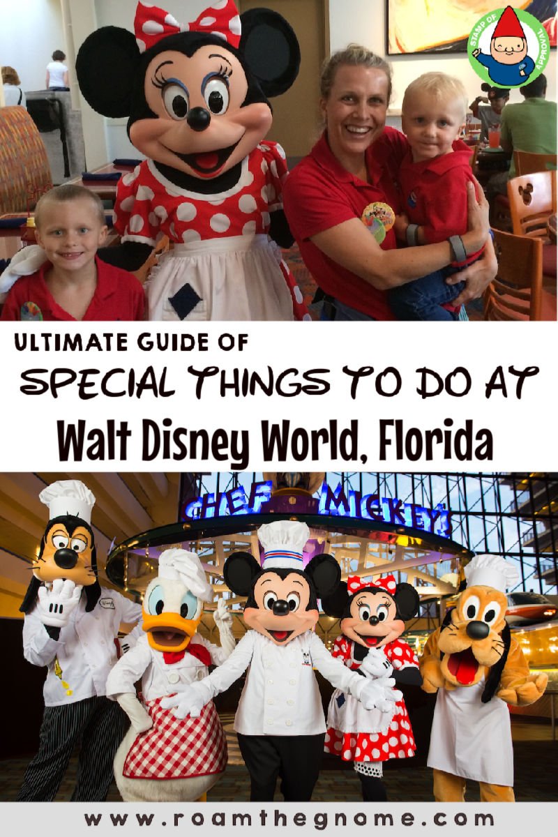 PIN special things to do at Walt Disney World