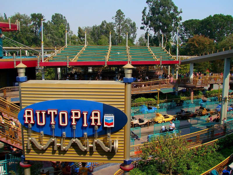 autopia disneyland pic by craig howell 