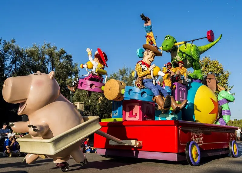 disney pixar parade by hubert yu
