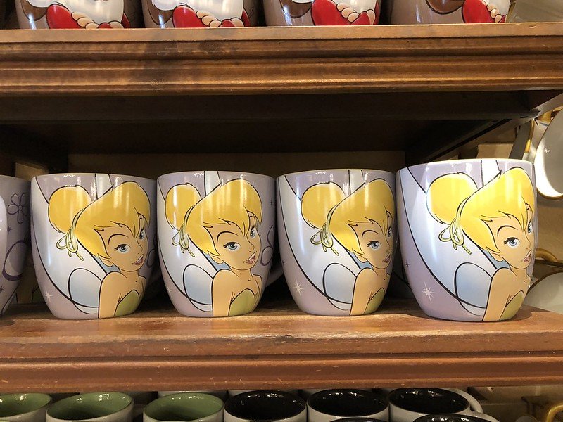 disney souvenirs - tinkerbell mugs by I am R.