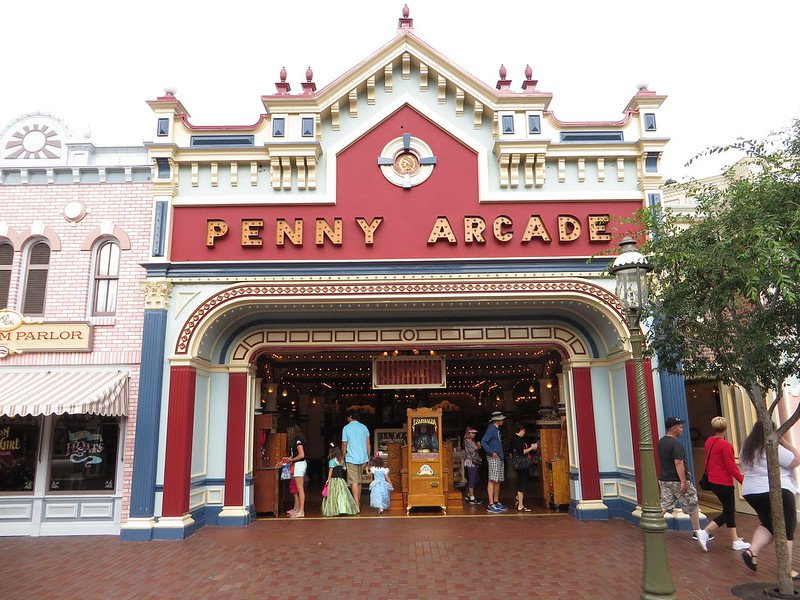 disneyland california penny arcade by ken lund