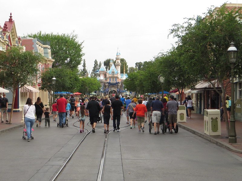 disneyland main street by ken lund