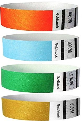 goldistock tyvek kids id bands pic