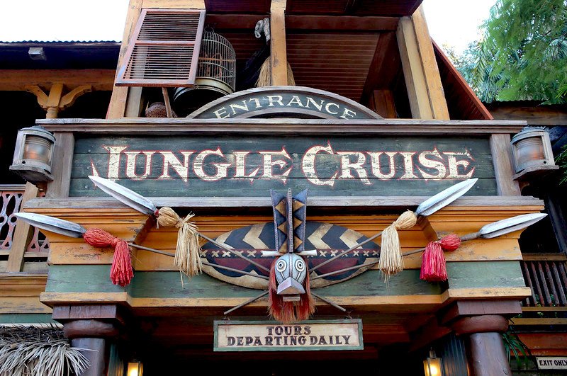 jungle cruise entrance sign pic by steven miller
