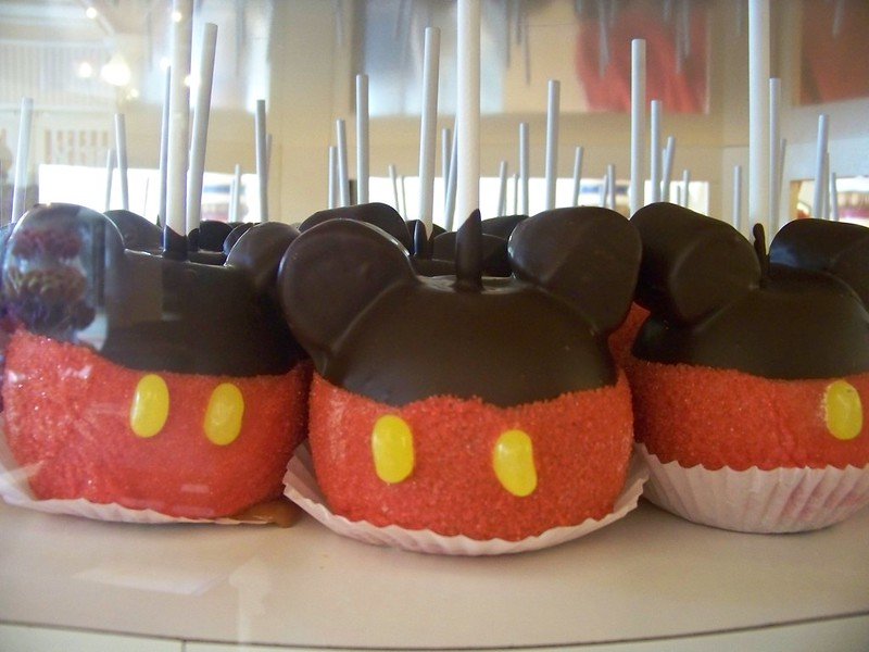 mickey mouse chocolate covered appled by loren javier flickr 