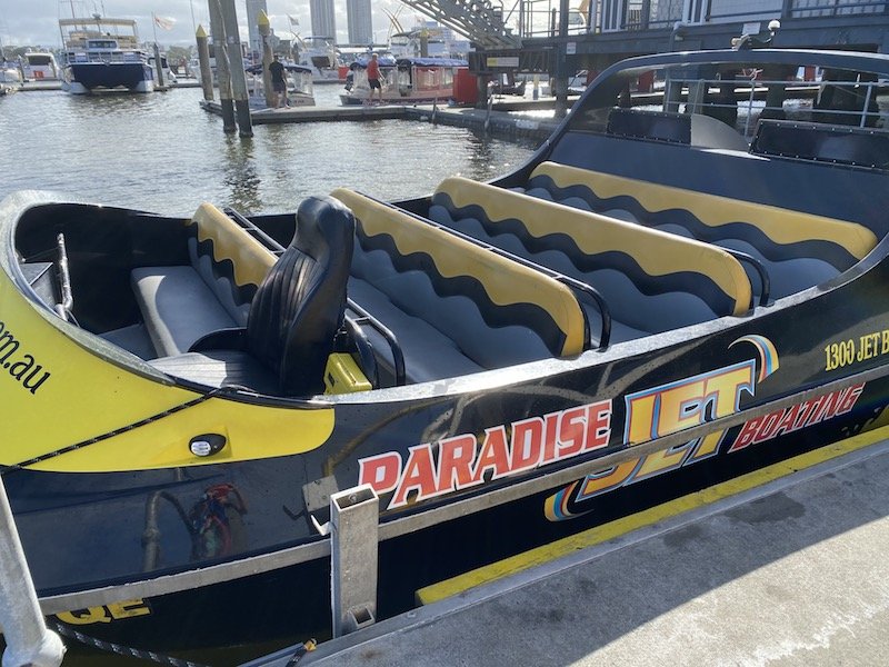 paradise jet boat gold coast