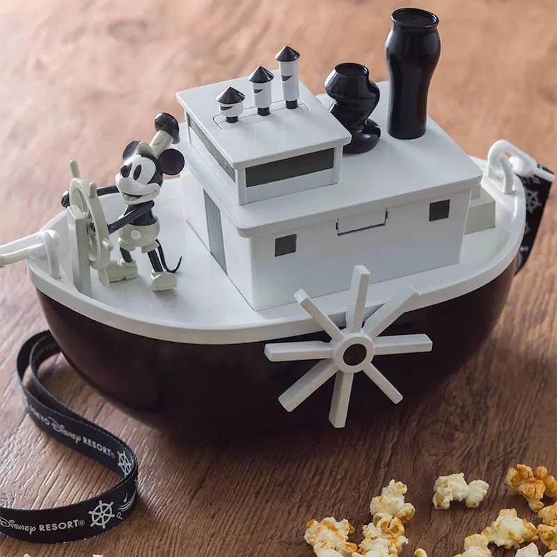 steamboat willie popcorn bucket by tokyo disney resort