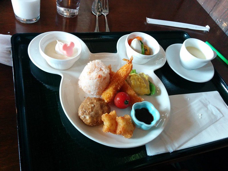 tokyo disneysea children's set meal at sakura by cory doctorow 