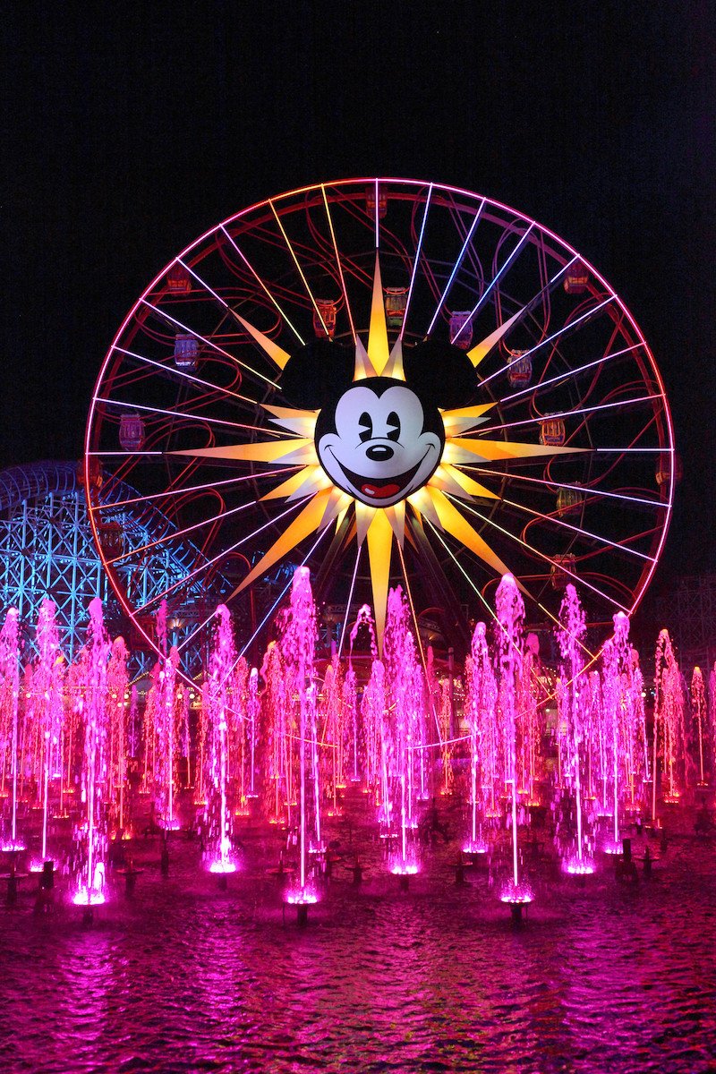 world of color at disney california adventure by steven miller