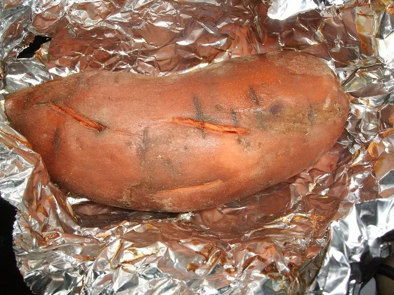 baked sweet potato by kim