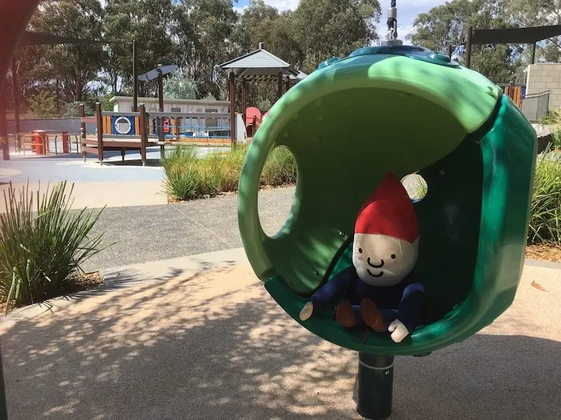 boundless playground canberra green pod toy