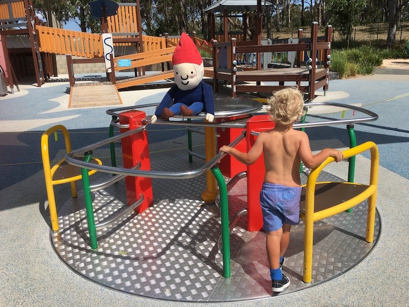 boundless playground canberra carousel pic