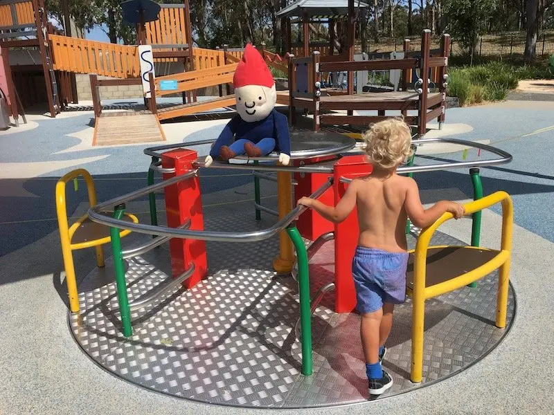 boundless playground canberra carousel pic