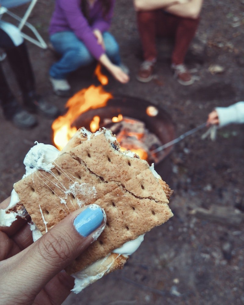 camping food - fun smores by autumn-mott-rodeheaver