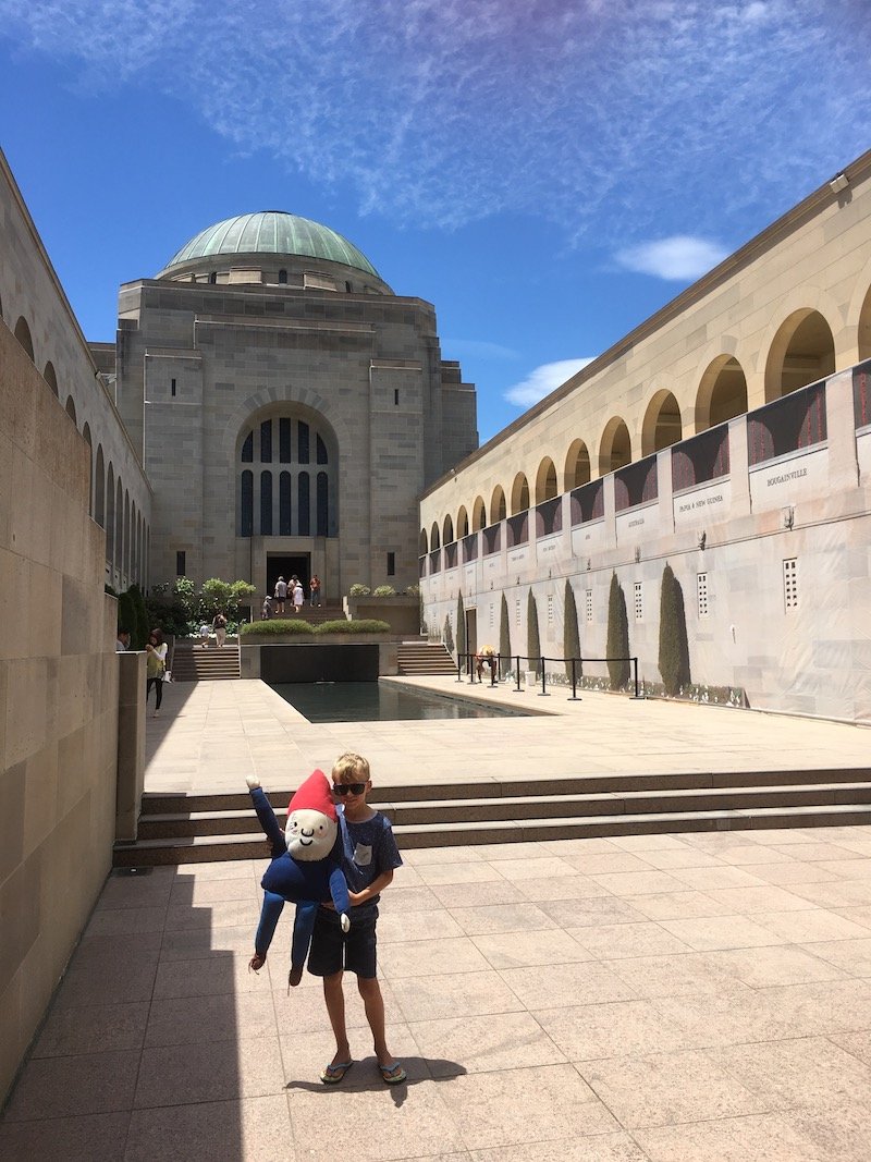 canberra war memorial australia last post pic