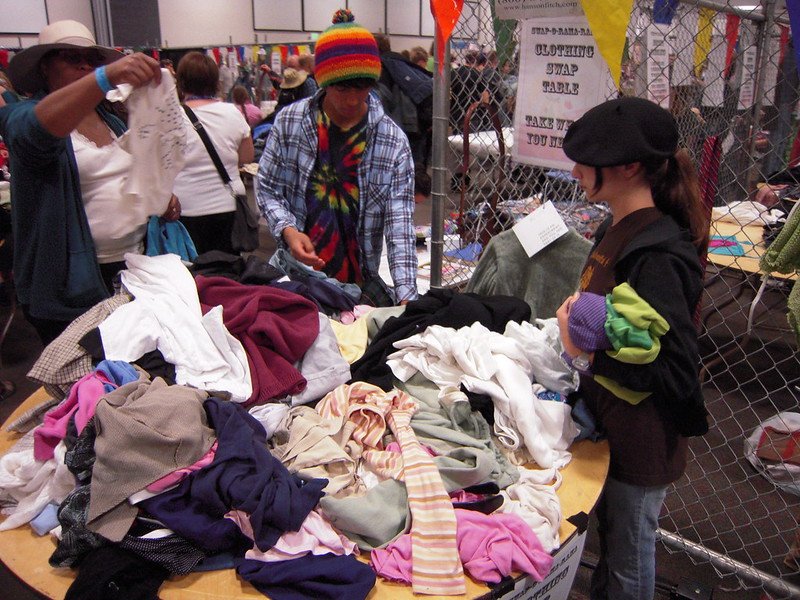 clothing swap meet by pip r lagenta flickr 