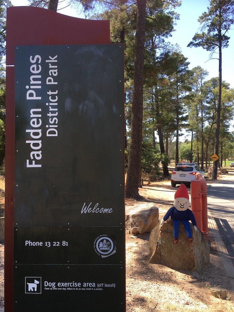 fadden pines playground sign pic