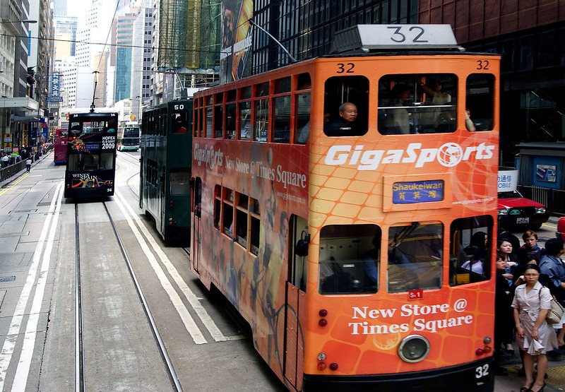 happy valley trams pic by bernard spragg nz 