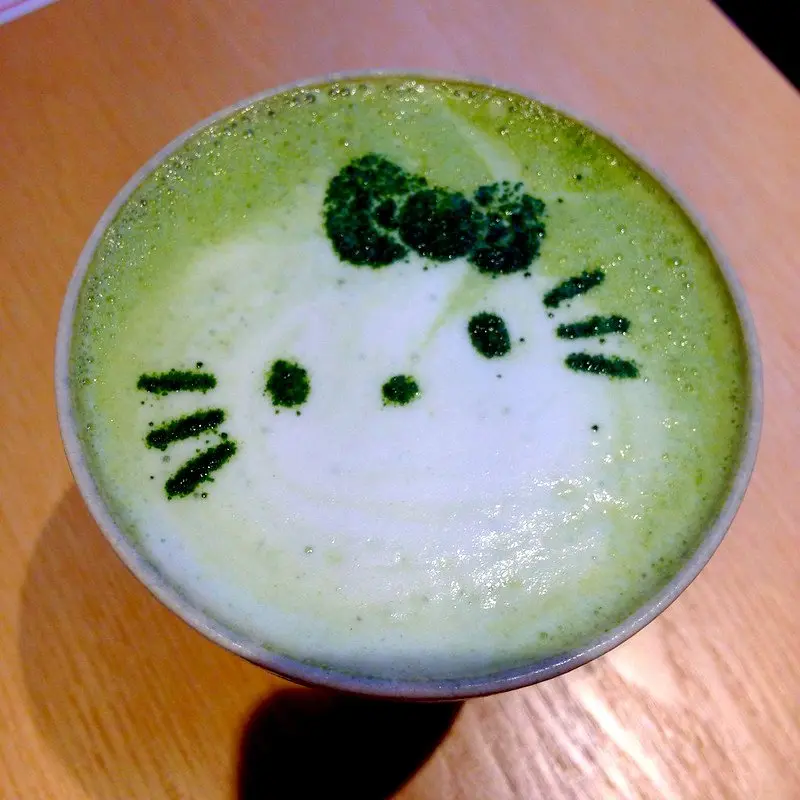 hello kitty matcha by ninachildish flickr