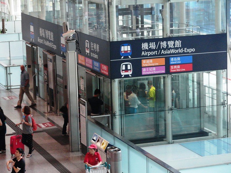 hong kong airport express pic by fabio achilli flickr