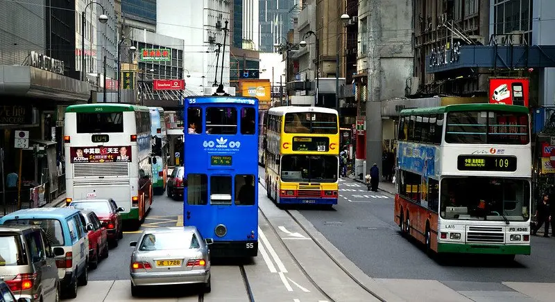 hong kong city transport by bernard spragg