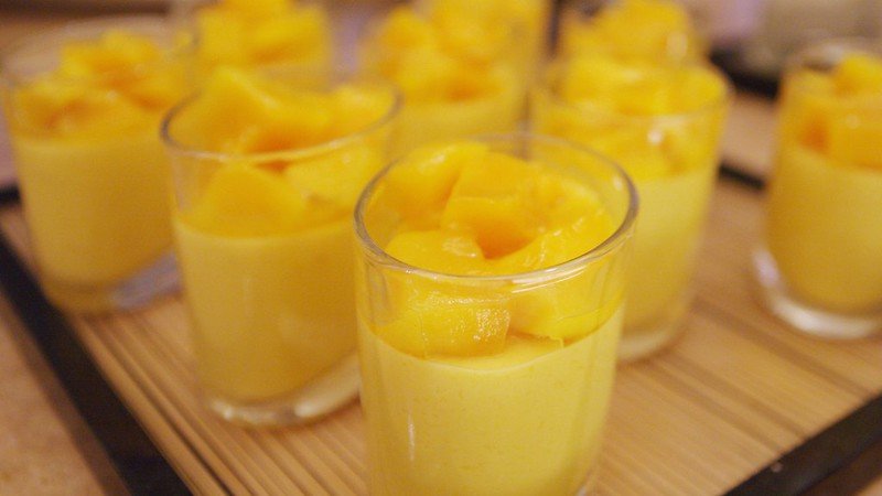 mango pudding by matt@pek