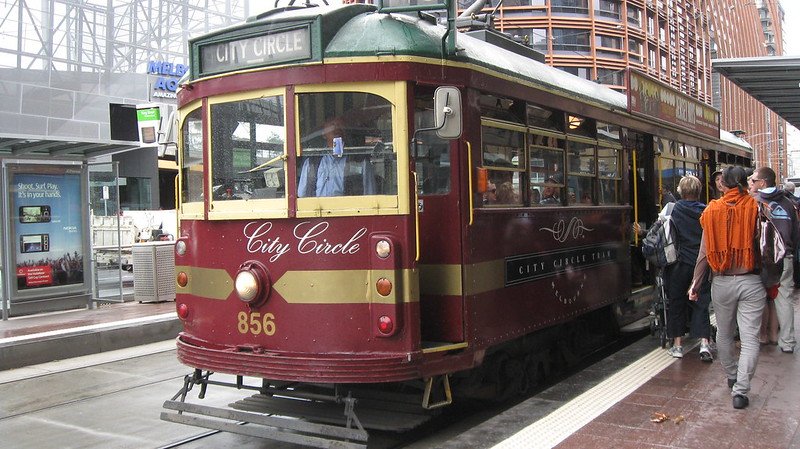 melbourne city circle tram by sarah stewart