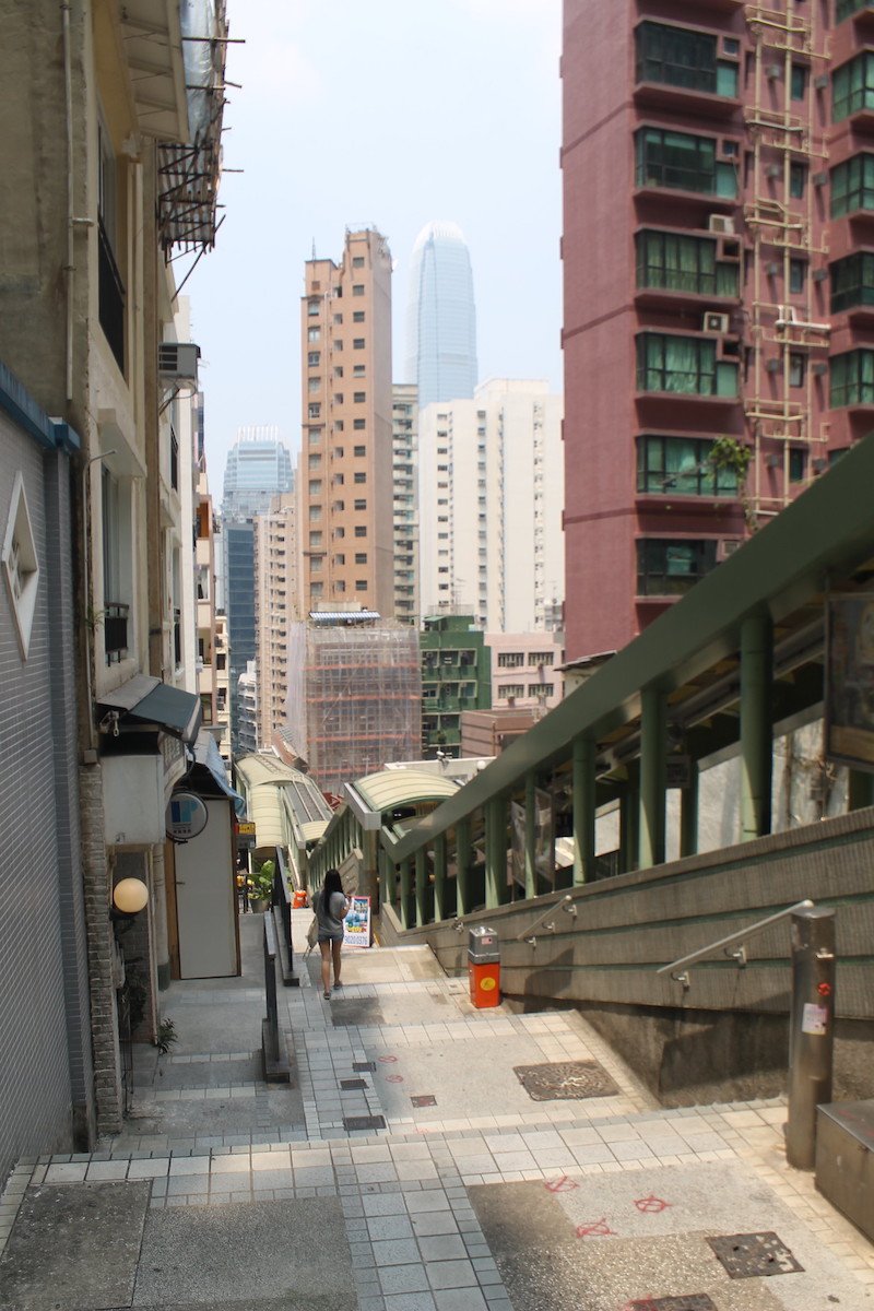 moving escalators in hong kong by ironypoisoning