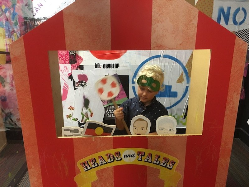 australian museum democracy puppet shows pic