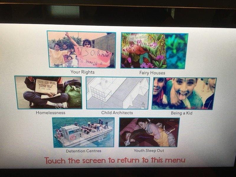 museum of australian democracy touch screen pic