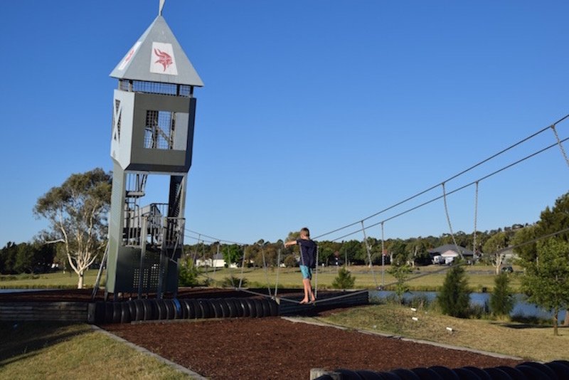 pic - Gordon Playground Point Hutt leaning tower