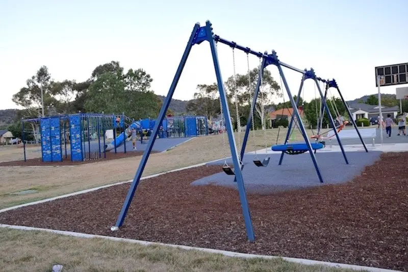 pic - Gordon Playground swing set