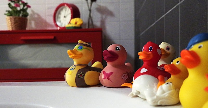 rubber duck toys collection by george becker