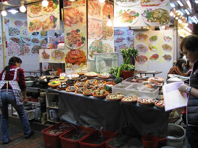 seafood eatery on temple street night markets by shankar s