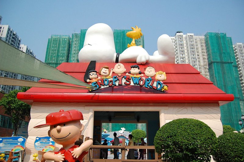 snoopy house at snoopys world sha tin pic by edwin.11