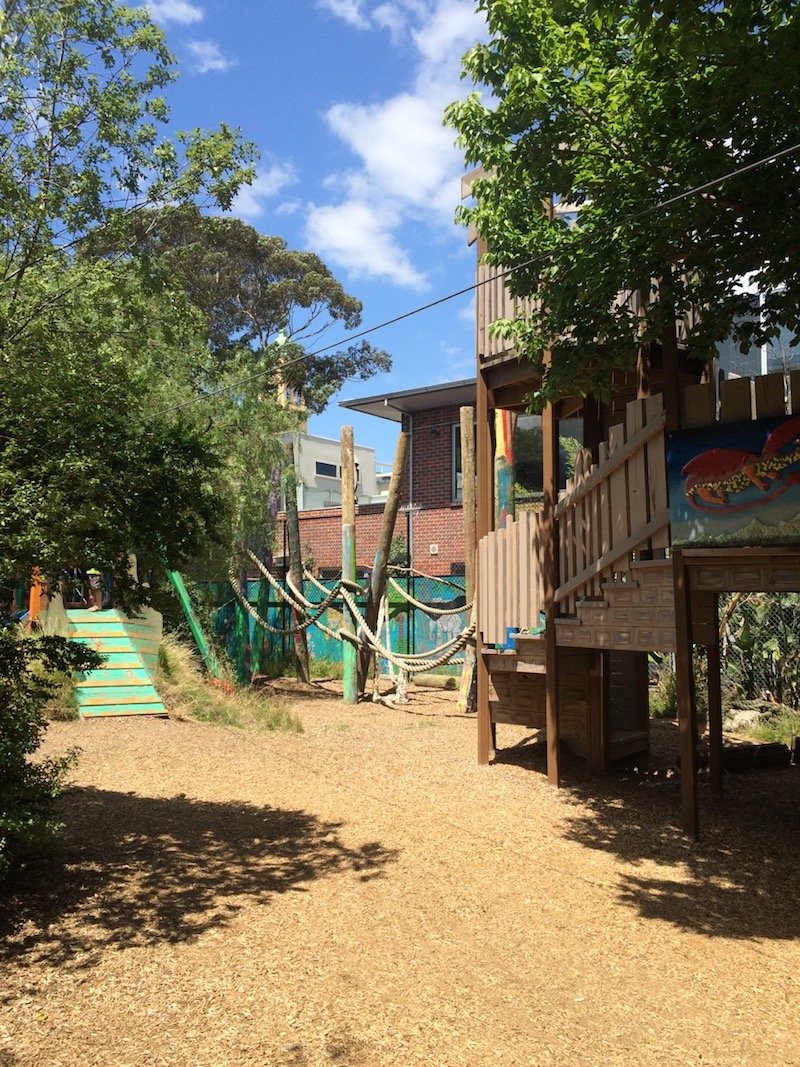 st kilda adventure playground melbourne cubby houses pic