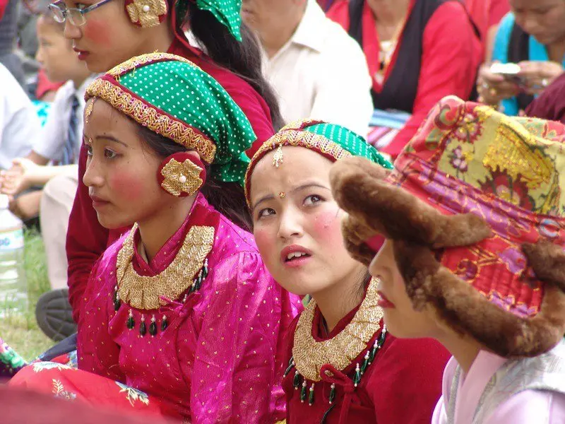 tibetan dancers by chris walker flickr