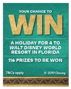 woolworths win a holiday to walt disney world competition 2019