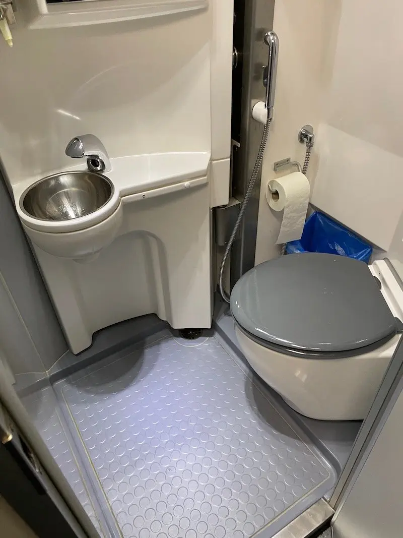 Image - Helsinki to rovaniemi train cabin toilet