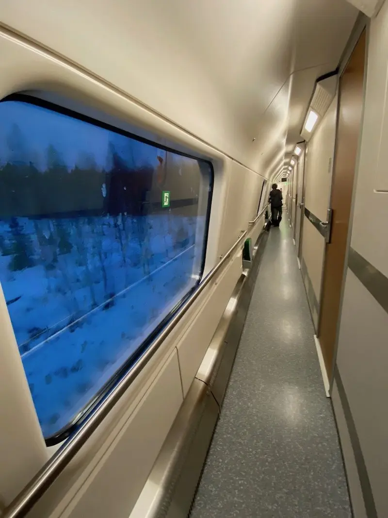 Image - Helsinki to rovaniemi train corridor