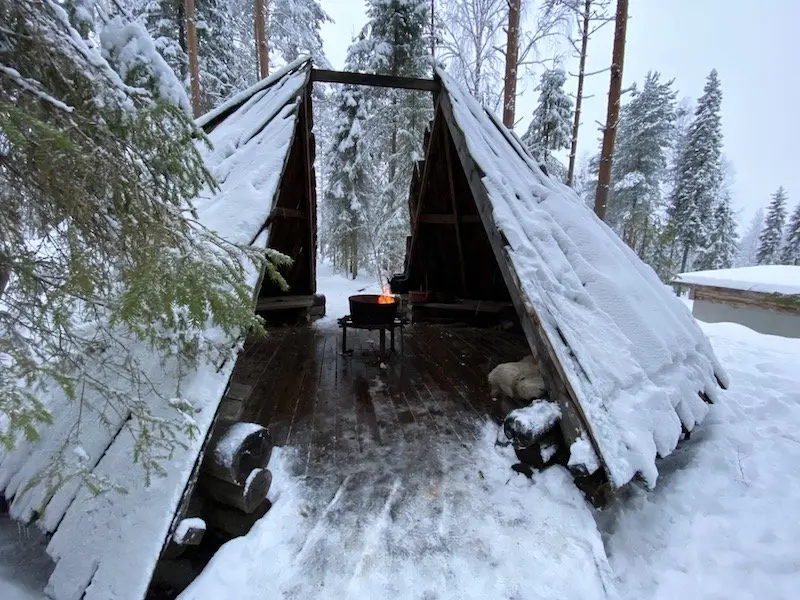 Image - finnish cabin at joulukka