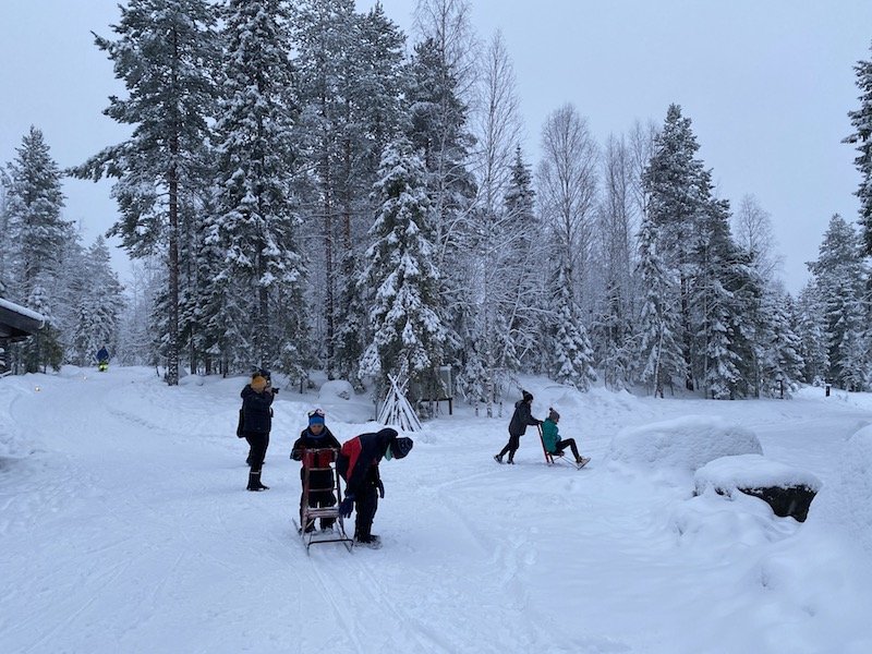 Image - santa claus secret forest of joulukka activities outside