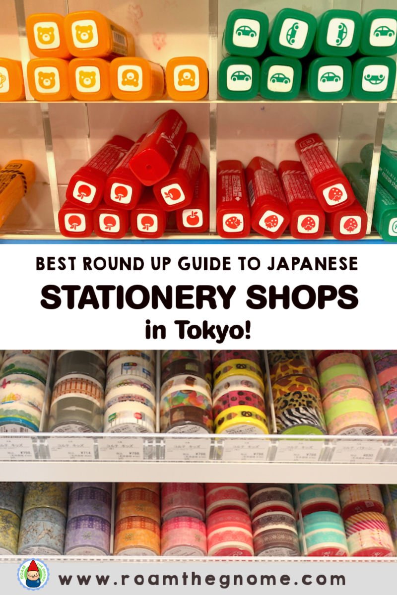 PIN round up japanese stationery shops